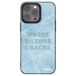 Fekete szilikon tok az alábbi mobiltelefonokra Apple iPhone 15 Pro Max - SILENCE
