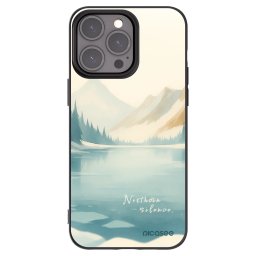 Fekete szilikon tok az alábbi mobiltelefonokra Apple iPhone 15 Pro Max - NOTHERN SILENCE