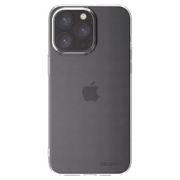 Átlátszó szilikon tok az alábbi mobiltelefonokra Apple iPhone 15 Pro Max - Clear