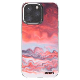 Átlátszó szilikon tok az alábbi mobiltelefonokra Apple iPhone 15 Pro Max - Sunset