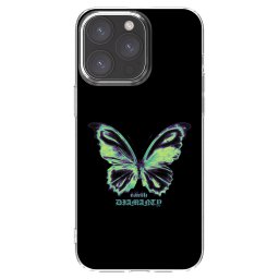 Átlátszó szilikon tok az alábbi mobiltelefonokra Apple iPhone 15 Pro Max - Diamanty Blue