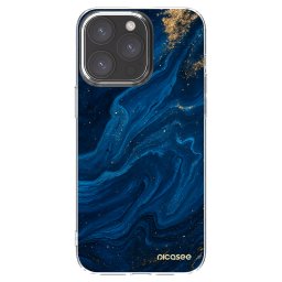 Átlátszó szilikon tok az alábbi mobiltelefonokra Apple iPhone 15 Pro Max - Blue