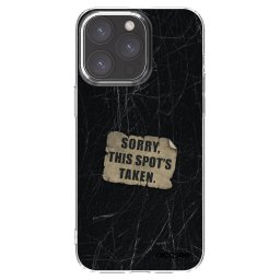 Átlátszó szilikon tok az alábbi mobiltelefonokra Apple iPhone 15 Pro Max - SORRY