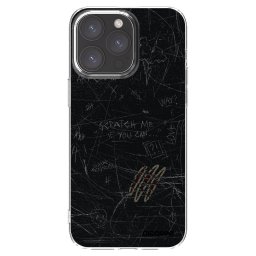Átlátszó szilikon tok az alábbi mobiltelefonokra Apple iPhone 15 Pro Max - SCRATCH