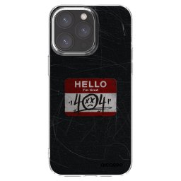 Átlátszó szilikon tok az alábbi mobiltelefonokra Apple iPhone 15 Pro Max - HELLO 404