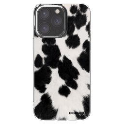 Átlátszó szilikon tok az alábbi mobiltelefonokra Apple iPhone 15 Pro Max - Black Moo
