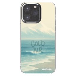 Átlátszó szilikon tok az alábbi mobiltelefonokra Apple iPhone 15 Pro Max - COLD AIR