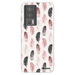 Átlátszó szilikon tok az alábbi mobiltelefonokra Xiaomi Poco F5 Pro 5G - Feather 2