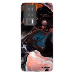 Átlátszó szilikon tok az alábbi mobiltelefonokra Xiaomi Poco F5 Pro 5G - Cream