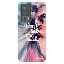 Átlátszó szilikon tok az alábbi mobiltelefonokra Xiaomi Poco F5 Pro 5G - Don't think TOO much