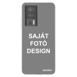 Átlátszó szilikon tok az alábbi mobiltelefonokra Xiaomi Poco F5 Pro 5G - Saját fotó/motívum