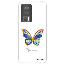 Átlátszó szilikon tok az alábbi mobiltelefonokra Xiaomi Poco F5 Pro 5G - Diamanty White