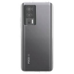 Átlátszó szilikon tok az alábbi mobiltelefonokra Xiaomi Poco F5 Pro 5G - Clear