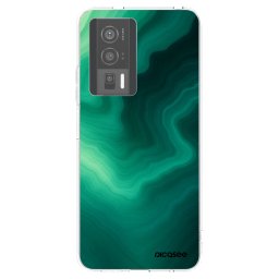 Átlátszó szilikon tok az alábbi mobiltelefonokra Xiaomi Poco F5 Pro 5G - Malachite