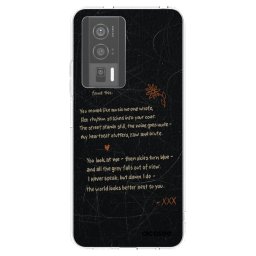 Átlátszó szilikon tok az alábbi mobiltelefonokra Xiaomi Poco F5 Pro 5G - POET