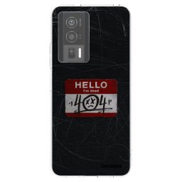 Átlátszó szilikon tok az alábbi mobiltelefonokra Xiaomi Poco F5 Pro 5G - HELLO 404