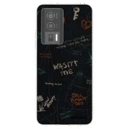Átlátszó szilikon tok az alábbi mobiltelefonokra Xiaomi Poco F5 Pro 5G - CONFESSION