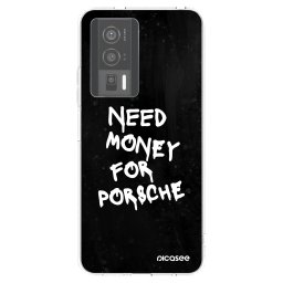 Átlátszó szilikon tok az alábbi mobiltelefonokra Xiaomi Poco F5 Pro 5G - Black Dollar