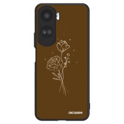 ULTIMATE CASE Honor 90 Lite 5G - készülékre - Brown flowers
