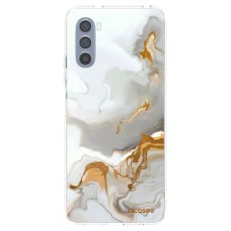 Átlátszó szilikon tok az alábbi mobiltelefonokra Motorola Moto G62 - Her