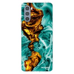 Átlátszó szilikon tok az alábbi mobiltelefonokra Motorola Moto G62 - Goldsky