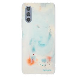 Átlátszó szilikon tok az alábbi mobiltelefonokra Motorola Moto G62 - Splash