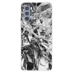 Átlátszó szilikon tok az alábbi mobiltelefonokra Motorola Moto G62 - Chrome