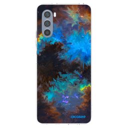 Átlátszó szilikon tok az alábbi mobiltelefonokra Motorola Moto G62 - Space