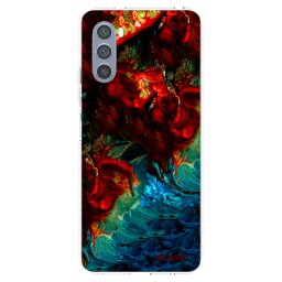Átlátszó szilikon tok az alábbi mobiltelefonokra Motorola Moto G62 - Universe