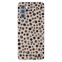 Átlátszó szilikon tok az alábbi mobiltelefonokra Motorola Moto G62 - Dots