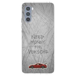 Átlátszó szilikon tok az alábbi mobiltelefonokra Motorola Moto G62 - Garage Scratch
