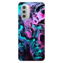 Átlátszó szilikon tok az alábbi mobiltelefonokra Motorola Moto G51 - Lean