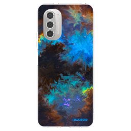 Átlátszó szilikon tok az alábbi mobiltelefonokra Motorola Moto G51 - Space