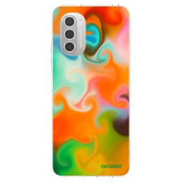 Átlátszó szilikon tok az alábbi mobiltelefonokra Motorola Moto G51 - Juice