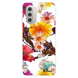 Átlátszó szilikon tok az alábbi mobiltelefonokra Motorola Moto G51 - Meadow