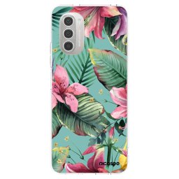 Átlátszó szilikon tok az alábbi mobiltelefonokra Motorola Moto G51 - Hawaii