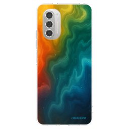 Átlátszó szilikon tok az alábbi mobiltelefonokra Motorola Moto G51 - Solar