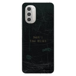 Átlátszó szilikon tok az alábbi mobiltelefonokra Motorola Moto G51 - DON´T TAG
