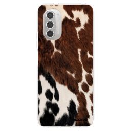 Átlátszó szilikon tok az alábbi mobiltelefonokra Motorola Moto G51 - Rust