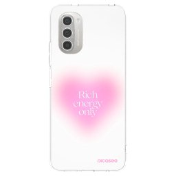 Átlátszó szilikon tok az alábbi mobiltelefonokra Motorola Moto G51 - Rich Energy