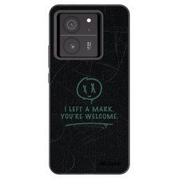 Fekete szilikon tok az alábbi mobiltelefonokra Xiaomi 13T Pro - LEFT A MARK
