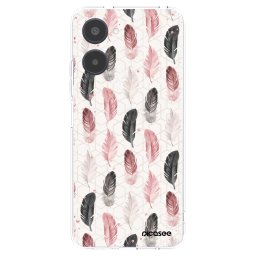 Átlátszó szilikon tok az alábbi mobiltelefonokra Realme 10 4G - Feather 2