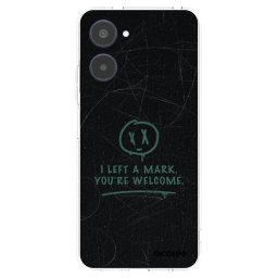 Átlátszó szilikon tok az alábbi mobiltelefonokra Realme 10 4G - LEFT A MARK