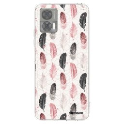 Átlátszó szilikon tok az alábbi mobiltelefonokra Motorola Edge 30 Neo - Feather 2