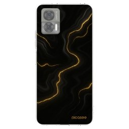 Átlátszó szilikon tok az alábbi mobiltelefonokra Motorola Edge 30 Neo - Thunder