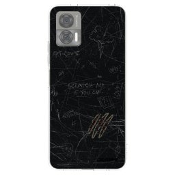 Átlátszó szilikon tok az alábbi mobiltelefonokra Motorola Edge 30 Neo - SCRATCH