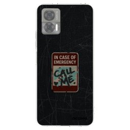 Átlátszó szilikon tok az alábbi mobiltelefonokra Motorola Edge 30 Neo - EMERGENCY