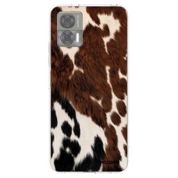 Átlátszó szilikon tok az alábbi mobiltelefonokra Motorola Edge 30 Neo - Rust