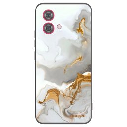 Fekete szilikon tok az alábbi mobiltelefonokra Motorola Moto G84 5G - Her