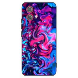 Fekete szilikon tok az alábbi mobiltelefonokra Motorola Moto G84 5G - Redlight